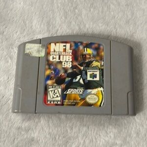 NFL club 98 n64 game